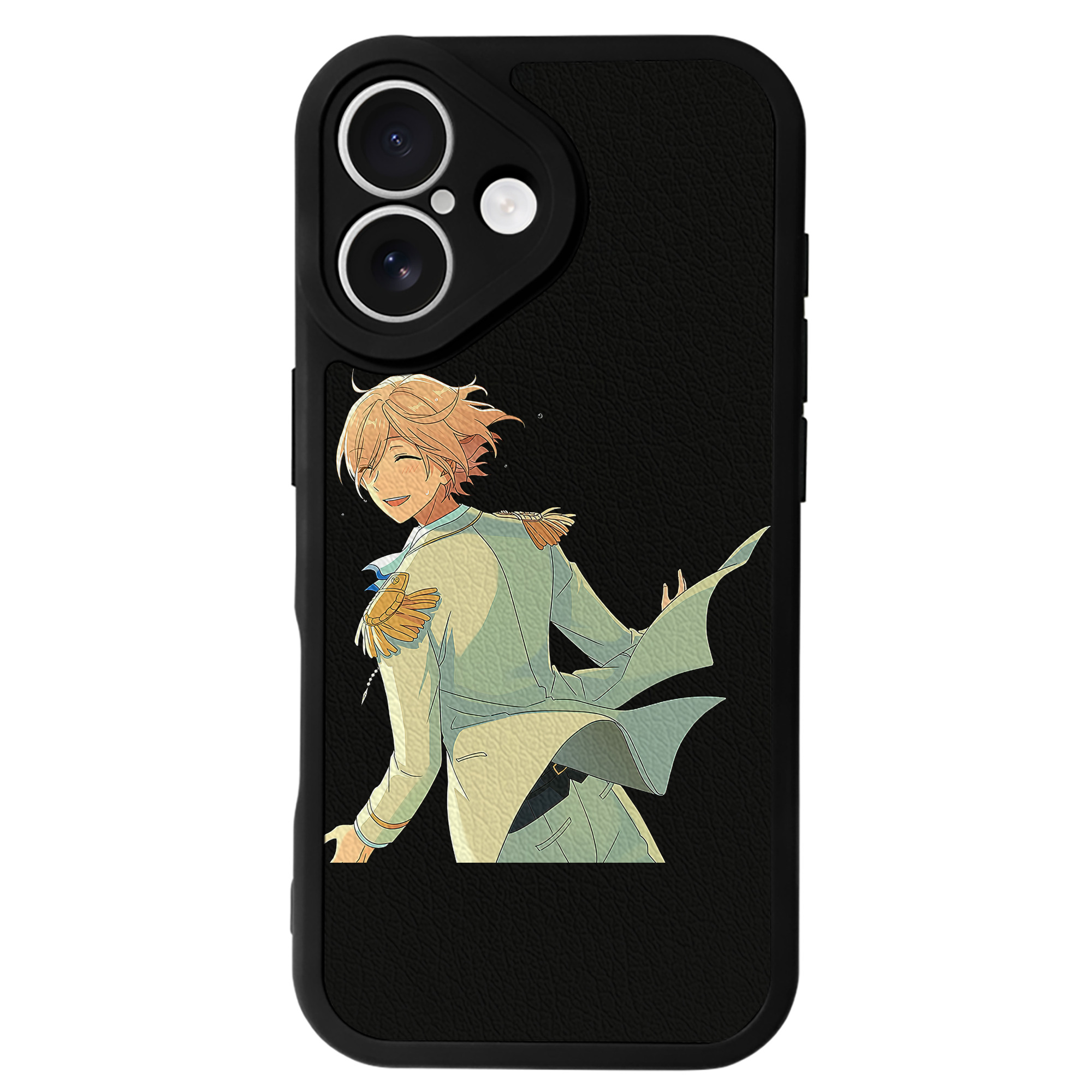 （画像用） あんさんぶるスターズ! Ensemble Stars 【iPhone 16シリーズ対応】シリコンスマホケース（レザー調） 材質：シリコン